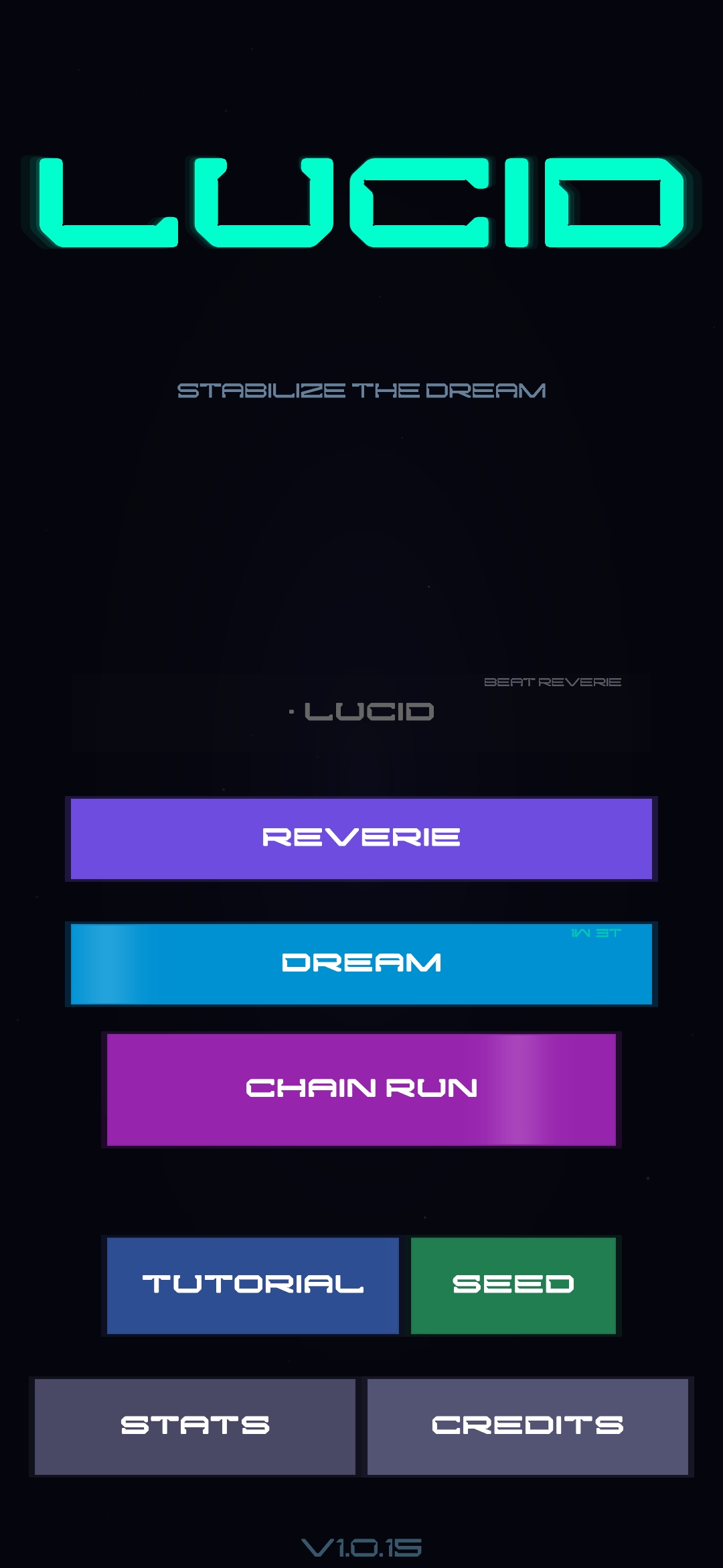 LUCID Main Menu